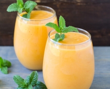 Creamy Tropical Carrot Smoothie